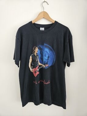 Vintage Rick Springfield Shirt Large The Day After Yesterday Tour Concert Band